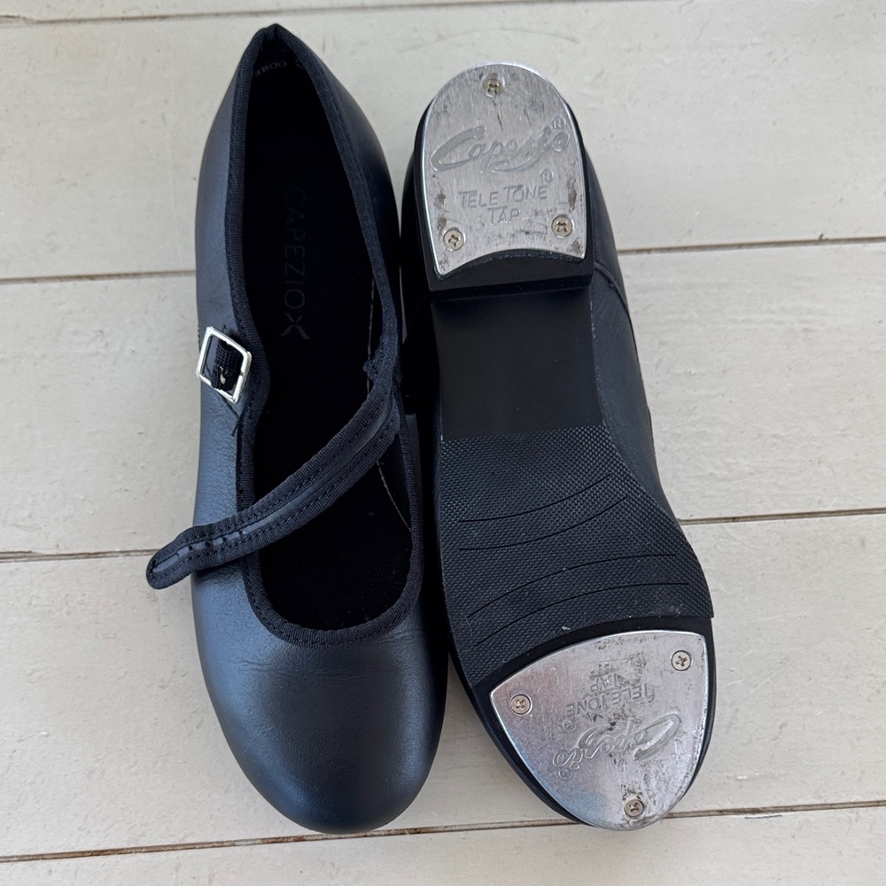 Capezio Black Mary Jane Tap Shoes